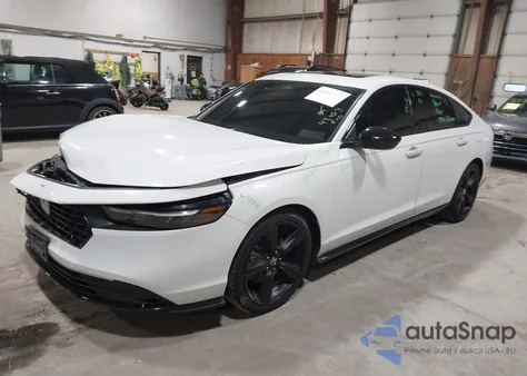 2023 Honda Accord Hybrid Sport-L from USA, damaged, VIN 1HGCY2F7XPA014144